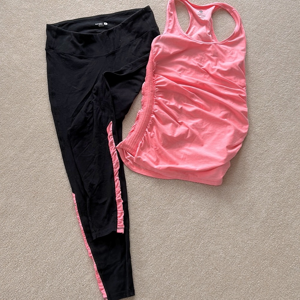 Old Navy 2 piece workout outfit